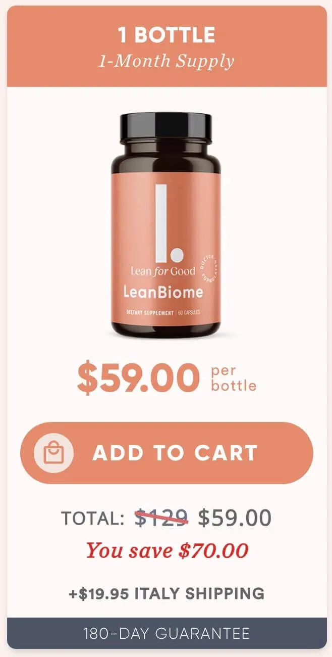 Leanbiome - 1 Bottle Pack